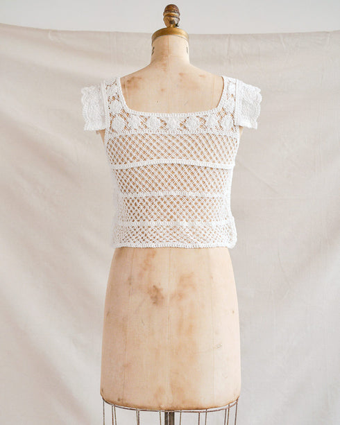 Summer of '69 Crochet Top-Adored Vintage